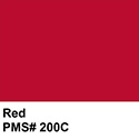 Red – PMS 200C