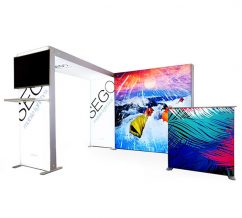 10' x 10' SEGO Modular Lightbox Exhibit Display - Configuration C