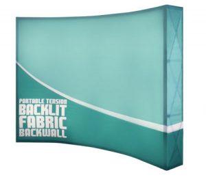 Backlit Fabric Backwall Displays