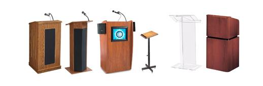 Lecterns, Podiums, Presentation Stands