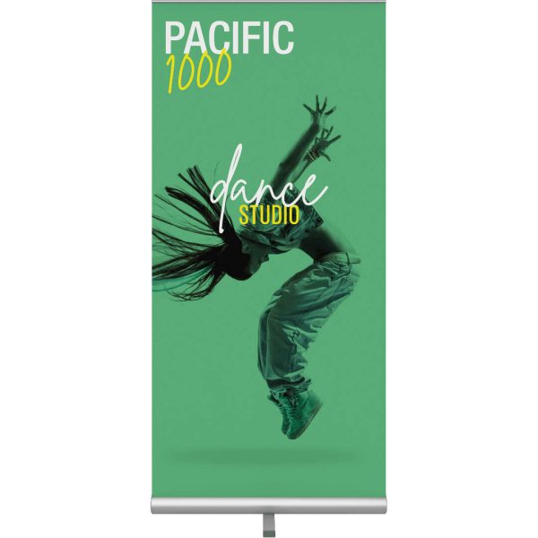 Pacific-1000-retractable-banner-stand_front