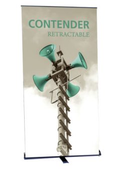 Contender Monster Retractable Banner Stand