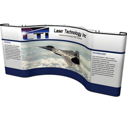 Curve & Flat Exhibit Booth