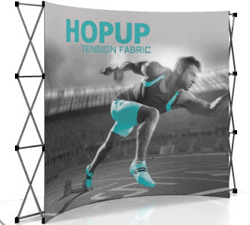 Hop Up 10 ft curved display