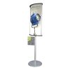 Observe Deluxe Display Sign Holder Side View