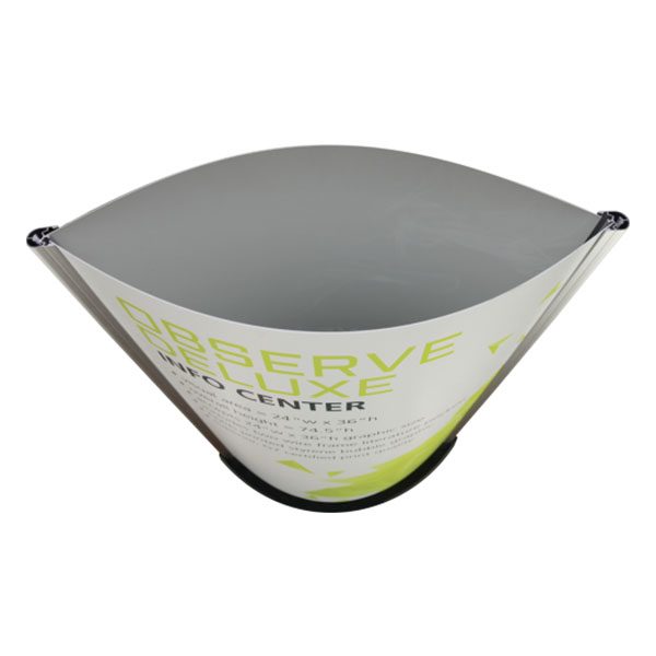 Observe Deluxe Display Sign Holder Top View