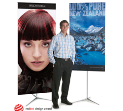 non retractable banner stands