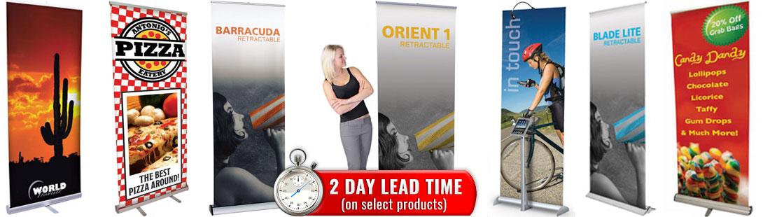 Banner Stands, Retractables