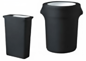 contour trash can covers