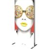 Angle View Vector Frame Light Box Rectangle 02 Fabric Banner Display