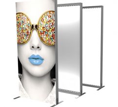 Vector Frame Light Box Rectangle 04 Fabric Banner Display Display Steps