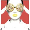 Front View Vector Frame Light Box Square 02 Fabric Banner Display