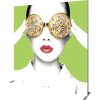 Angle View Vector Frame Light Box Square 04 Fabric Banner Display