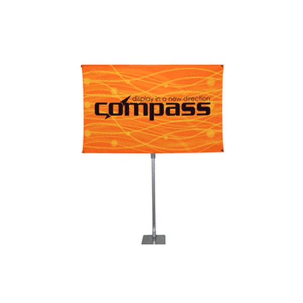 Compass Banner Stand