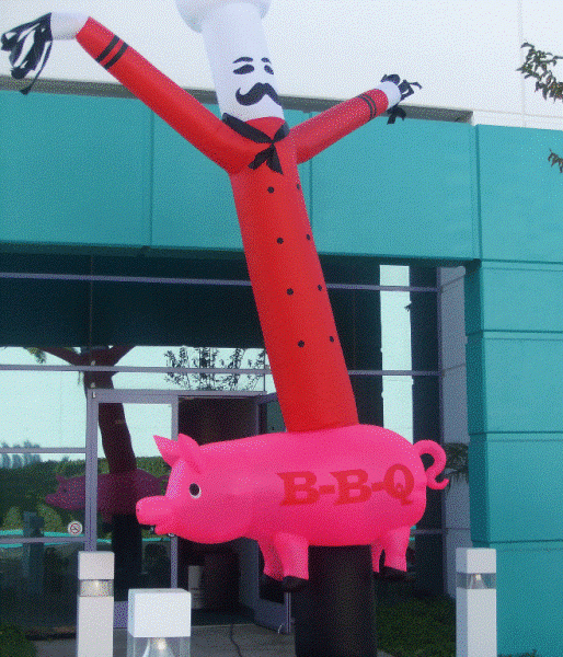 air dancers, inflatable advertising, custom inflatables, advertising inflatables, promotional inflatables