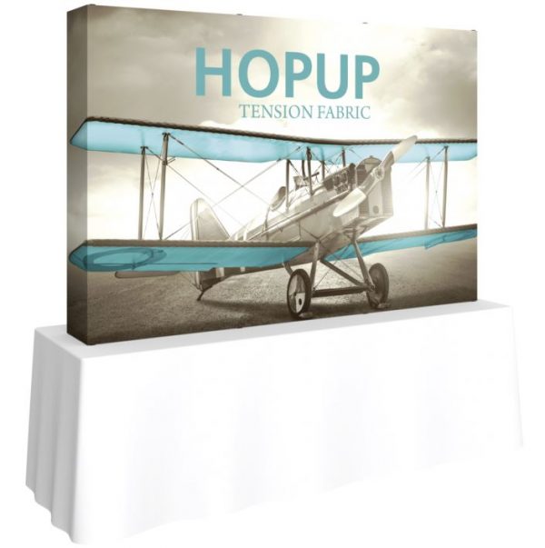 HopUp 8ft Tabletop Tension Fabric Display