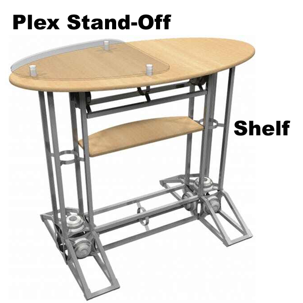 W/Plex and Shelf OR-TC02-P