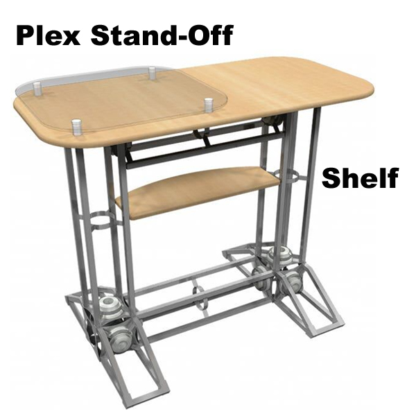 W/Plex and Shelf OR-TC03-P
