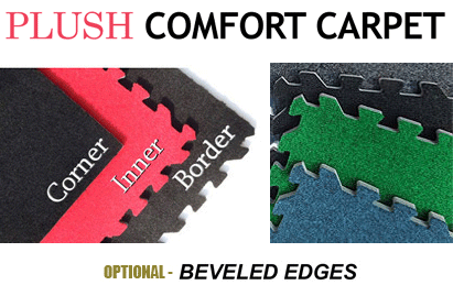 Plush Comfort Carpet Tiles