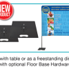 6' Over The Top Header Kit Freestanding Display