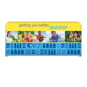 8' Over The Top Short Back Wall Header Kit