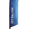 7ft Falcon Outdoor Sail Flag Banner