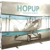 hopup 10ft full height tension fabric display without endcaps