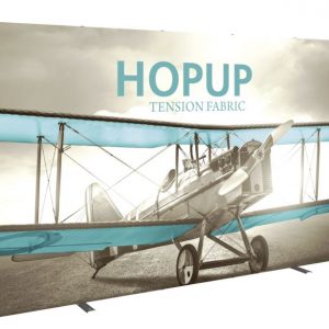HOPUP 13ft Straight Tension Fabric Display