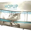 hopup 13ft full height tension fabric display with endcaps