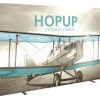 hopup 13ft full height tension fabric display without endcaps