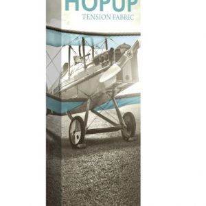 HopUp Display 2.5ft Full Height Tension Fabric Display