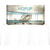 hopup 5ft curved table top display with end caps