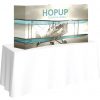 hopup 5ft curved tabletop display