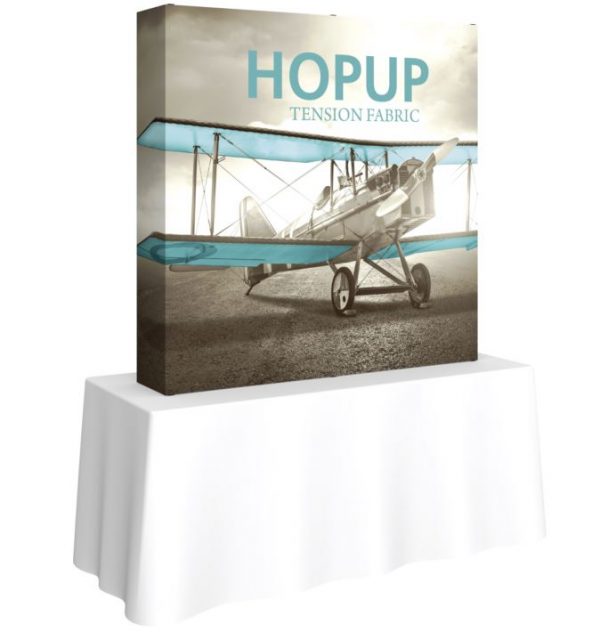 HopUp 5.5ft Square Table Top Tension Fabric Display