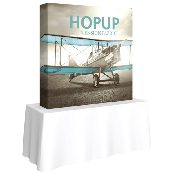 HopUp 5.5ft Square Table Top Tension Fabric Display