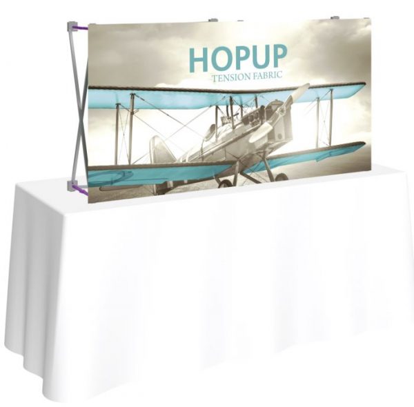 hopup 5ft table top display without endcaps
