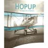 hopup 7.5ft full height curved tension fabric display