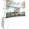 hopup 8ft curved tension fabric display without end caps