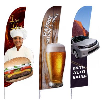 Bowflag Custom Shapes Banner Stands