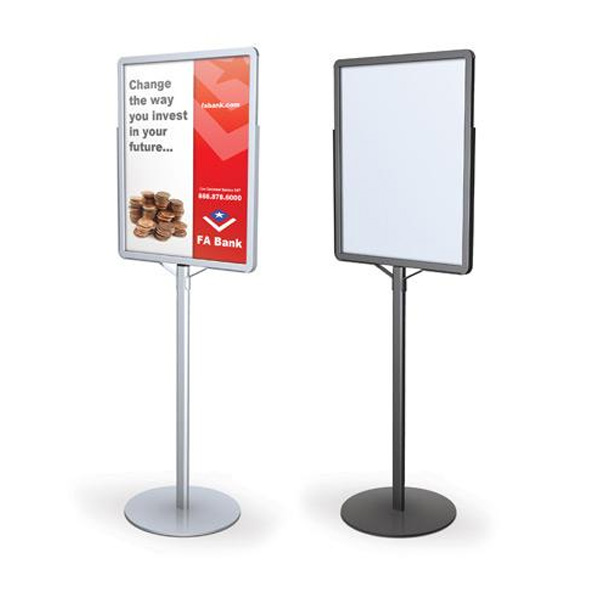 Free-Standing Sign Holder, Indoor and Outdoor Sign Holder