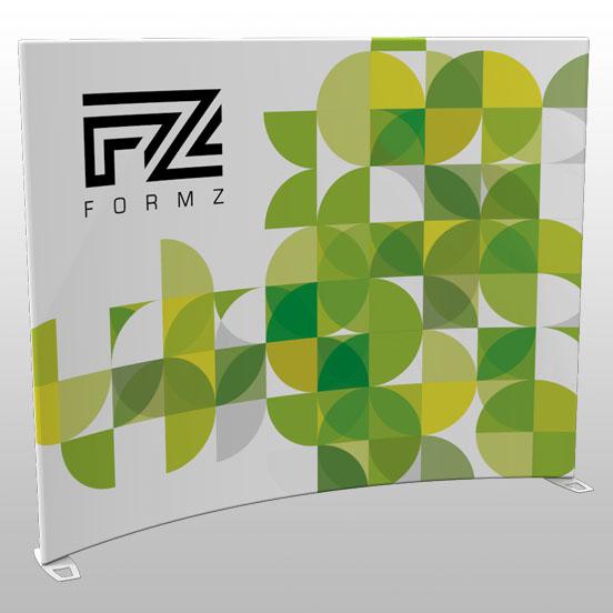 Formz Crescent Backwall Display