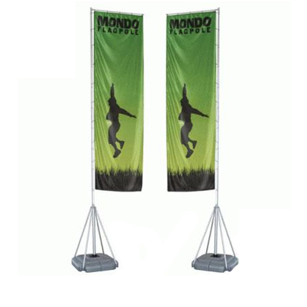 Mondo Flagpole Outdoor Banner Stand