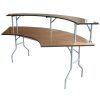 Serpentine Plywood Folding Tables, Banquet Tables, Portable Table, Trade Show Table, Truss Table, Hospitality Table