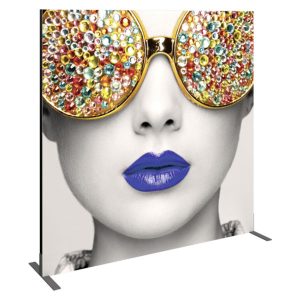 Vector Frame Essential Backwall Display Square 03 Tension Fabric Displays