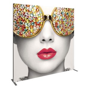 Vector Frame Essential Backwall Display Square 04 Tension Fabric Displays