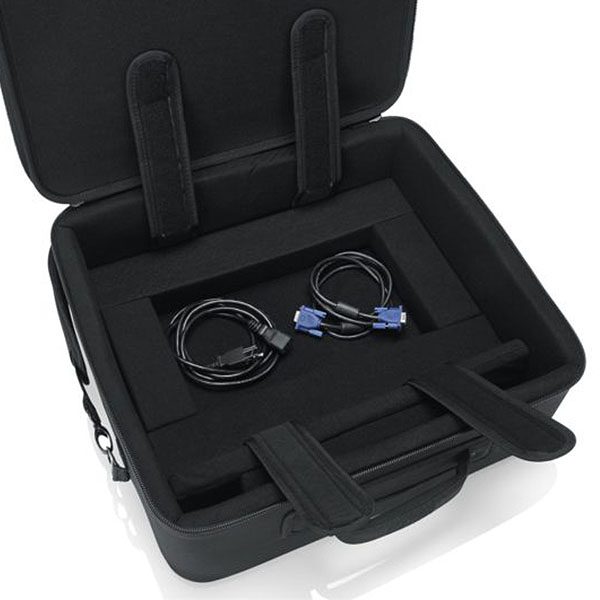 19" Flat Screen Monitor Lightweight Case Internal Padded View