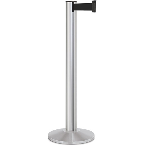 Beltrac 3000 13ft Belt Stanchion Satin Aluminum