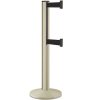Beltrac-50-3000 Double Belt Stanchion 13ft Pacific Sand