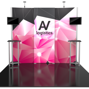 Hybrid Pro Modular Kit 01, hybrid trade show displays, Modular displays, hybrid display, hybrid exhibits, hybrid displays, custom modular exhibits