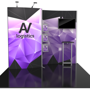 Hybrid Pro Modular Kit 02, hybrid trade show displays, Modular displays, hybrid display, hybrid exhibits, hybrid displays, custom modular exhibits